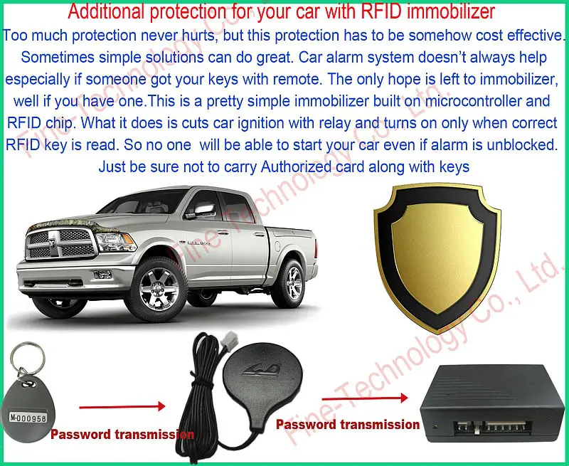 5PCS Car Immobilize auto security system car engine circuit power cut