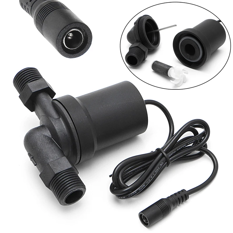 TE091 3m головка 12V 480L/H бесщеточный Солнечный циркуляционный двигатель водяной