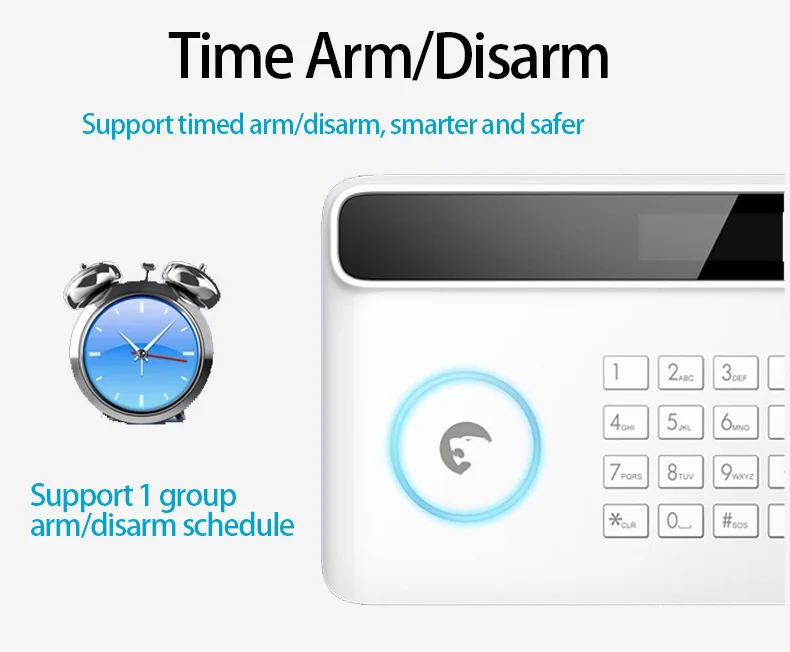 10.  Time Arm Disarm