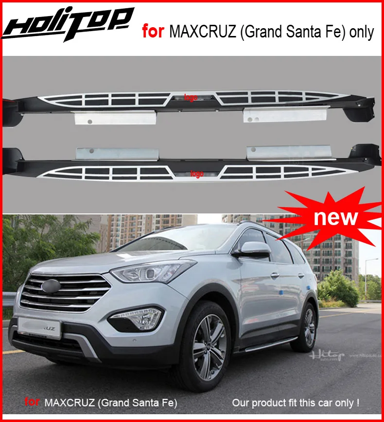 

For Hyundai Maxcruz (Grand Santa Fe) running boards side pedals nerf bar 2013-2017,guarantee ISO9001 quality.Asia free shipping