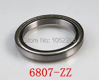 20 шт./лот 6807ZZ тонкий настенный подшипник 6807 6807Z 61807ZZ экранированные ультратонкие