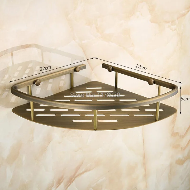 Wall Mounted Bathroom Shower Shelves,corner Bathroom Shelving,antique
