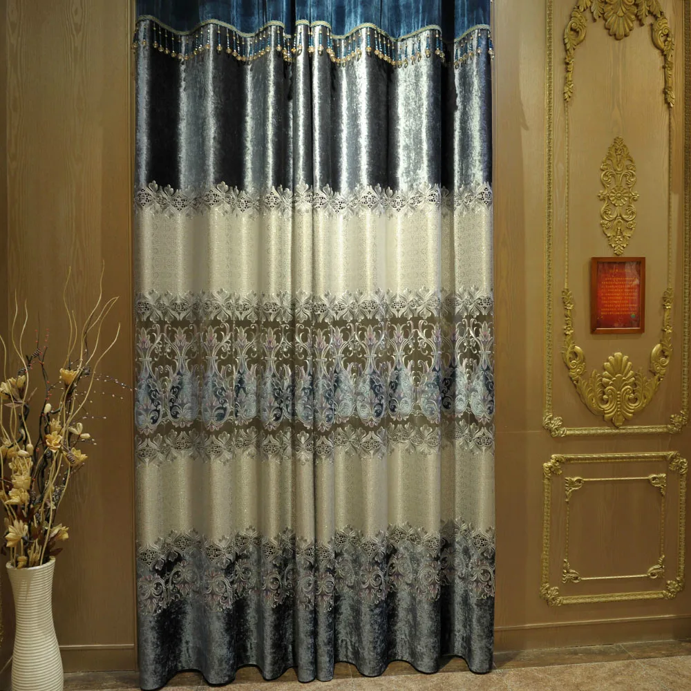 Online kopen wholesale grijs fluwelen gordijnen uit china grijs ...