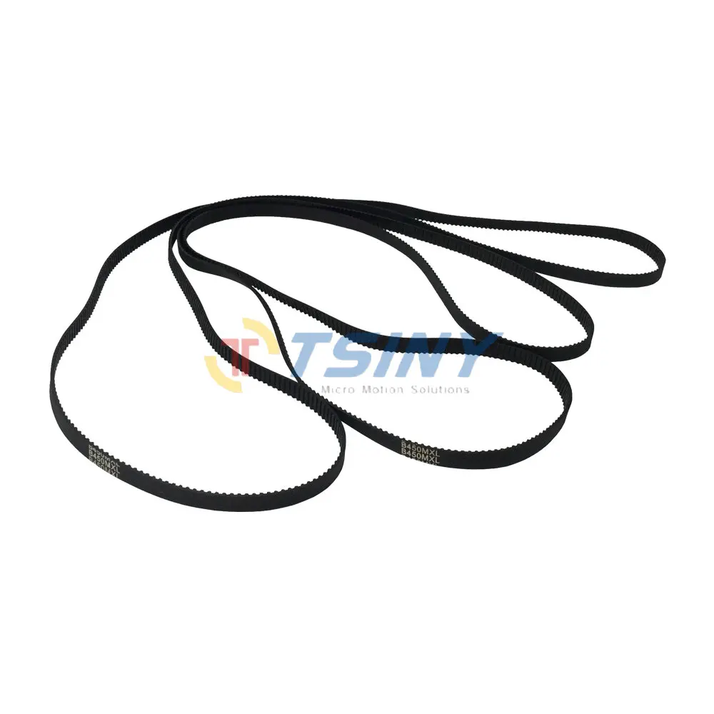 

3D Printer Accessories B450MXL Round Rubber Timing Belt Loop Length 914.4mm (36 inch) Belt Width 6mm 10pcs / pack Free Shipping