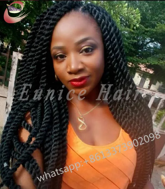 Kinky Curly Crochet Two Strand Twist Braids Styles Hair Extensions