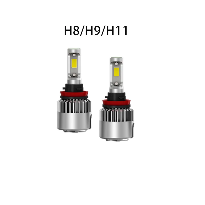 Морской светильник автомобильный головной H1 led H11 H8 H9 H4 9005 9006 лампа Hi Lo Beam 8000lm 6000K