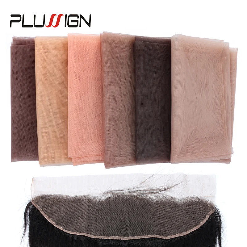 

Transpant Color Lace For Wig Making Or Ventilating Lace Wig Cap Lace Front Or Full Lace Weaving 1Yard (91X115Cm) Wholesale
