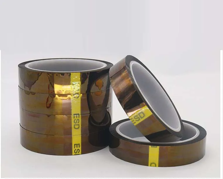 ESD anti static brown High temperature adhesive tape Gold finger Ultra