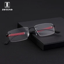 Мужские очки без оправы, оправа, модный бренд, дизайнер, близорукость, компьютер, прозрачные оптические очки по рецепту, прозрачная оправа#88012