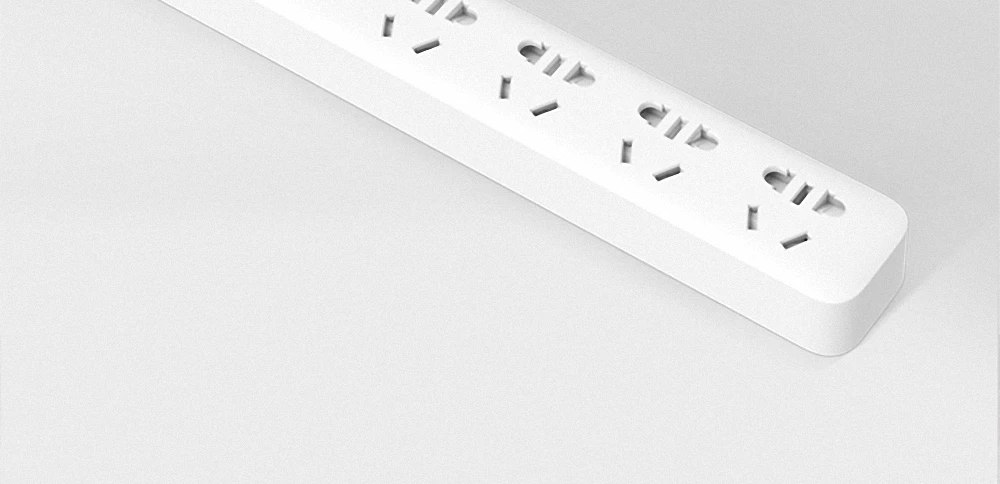Original Xiaomi Qingmi Smart Home Power Strip 35 Ports 3 USB Fast Charging5 Jacks Extension Socket Plug WiFi Mijia APP Remote (3)