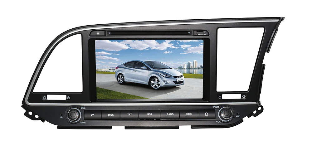 Flash Deal Android 9.0 Octa Core 4GB RAM Car GPS Navigation For Hyundai Elantra/Avante/MD2016-2019 Right Hand Driving DVD Multimedia Player 1