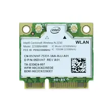 Intel 2230 2230BNHMW центральный беспроводной N 2230 WiFi 300 Мбит/с Bluetooth 4,0 мини wlan Беспроводная сетевая карта