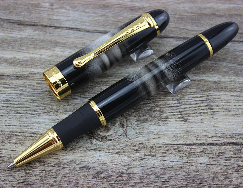 Jinhao 450 Rollerball Pen Zebra Stripes White and Blackin Ballpoint