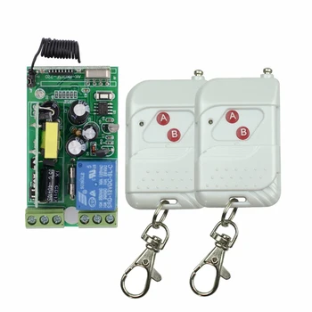 

AK-RK01S-220-E AC 85V 110V 220V 230V Wireless Remote Control lighting switch ON/OFF 1 Channal relay switch Receiver Transmitter