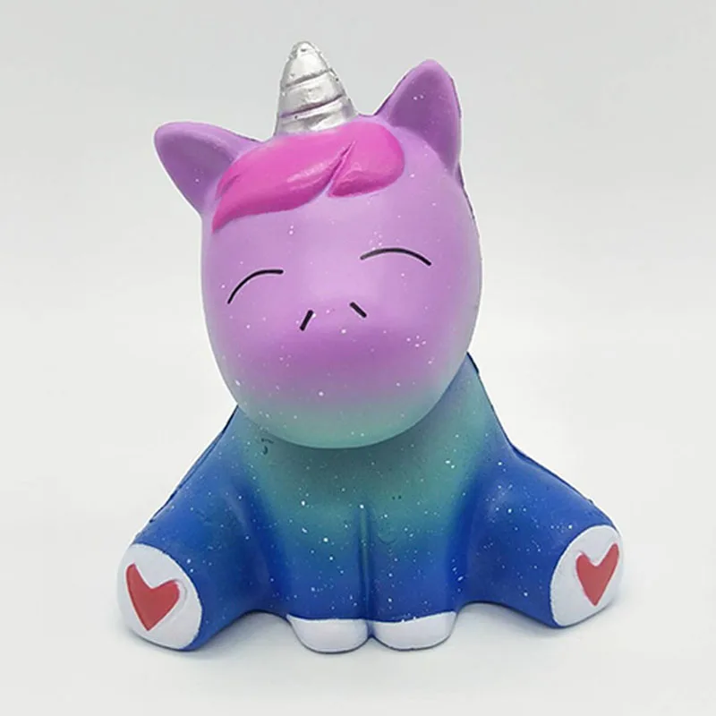 

Lovely Cute Toy Kawaii Cartoon Unicorn Squash Slow Rising Cream Scented Stress Reliever Soft Squishy Toys Antistress Kids Gift