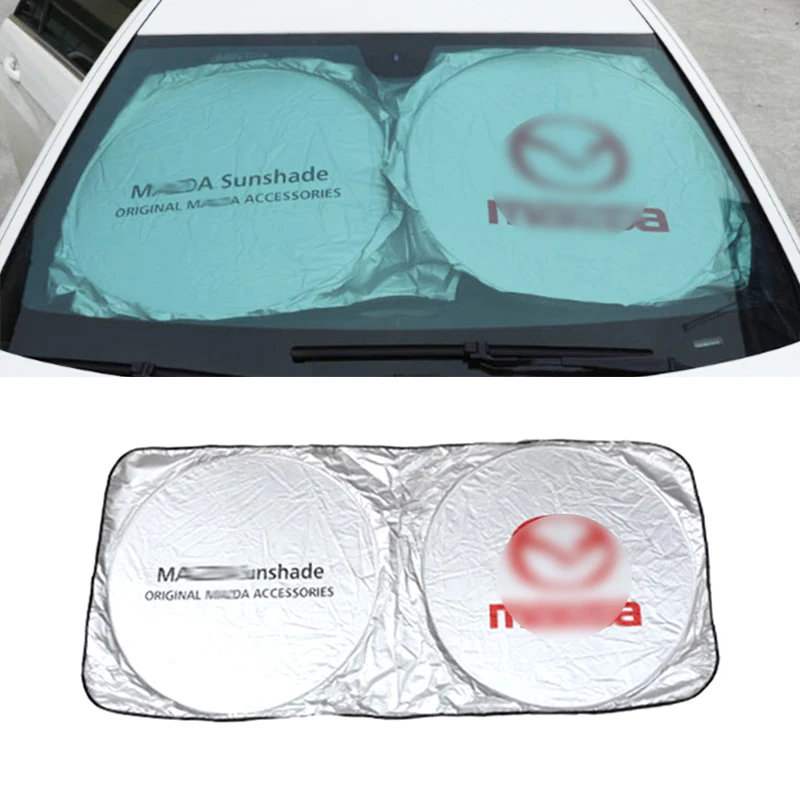 

Car Windshield Cover for Mazda 3 6 MX-5 CX-3 CX-5 CX-4 CX-8 Atenza Axela Window Sunshade Sun Screening Solar UV Protection Foils