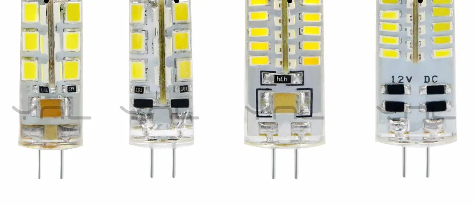 YNL 10 шт./лот G4 светодиодный светильник 12V 220V 3w 2w 1w SMD 2835 3014 угол Luz bombillas lampada de светодиодный светильник лампы Точечный светильник лампы