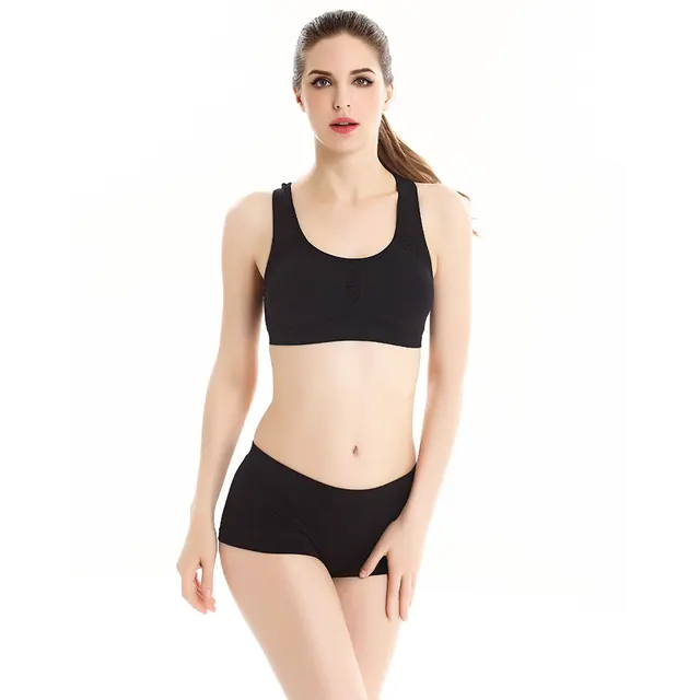 Thin Section Seamless Sports Bra And Panty Sets Women Summer Fitness