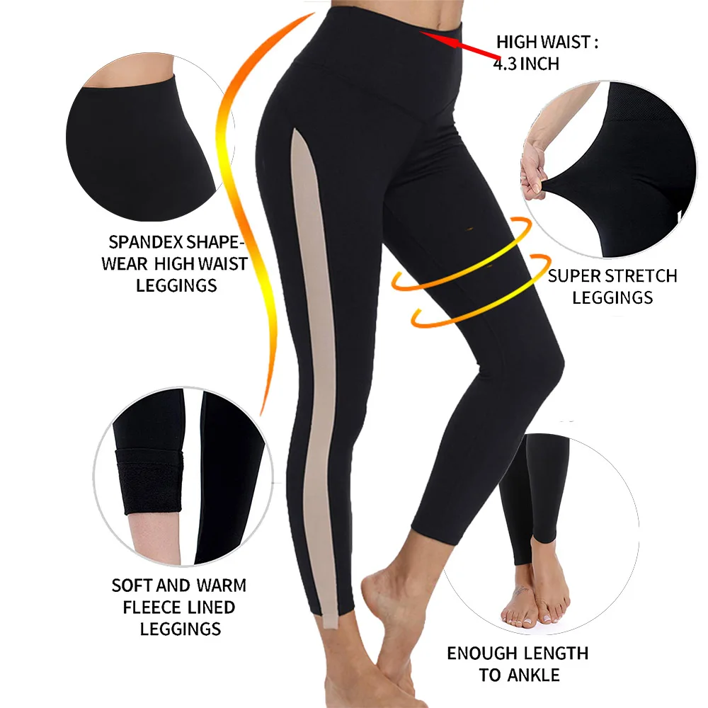 

Women Leggings Sculpting Sleep Leg Legging High Waist Skinny Pants Slimming Thigh Pants Fitness Workout Elastic Leggings
