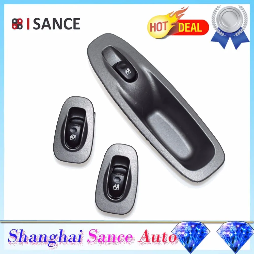 

ISANCE Front Right Passenger Side & 2PCS Rear Power Window Switch Control SET For Hyundai Accent 2000 2001 2002 2003 2004 2005