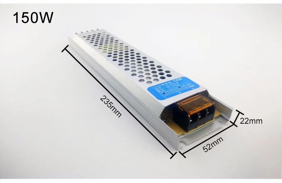 12 В постоянного тока светильник ing трансформаторы 150 Вт 200 Вт 300 Вт Светодиодный драйвер адаптер питания ультра тонкий светодиодный источник питания AC200V-240V для светодиодных лент светильник