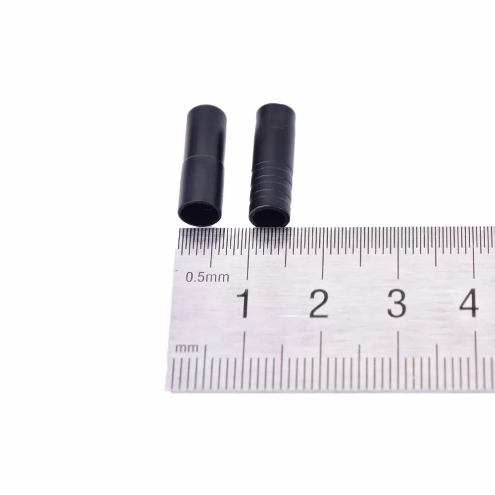 Bike Bicycle Cable Housing Brake Gear Outer Cable End Caps Tips Crimps 100Pc 4/5mm