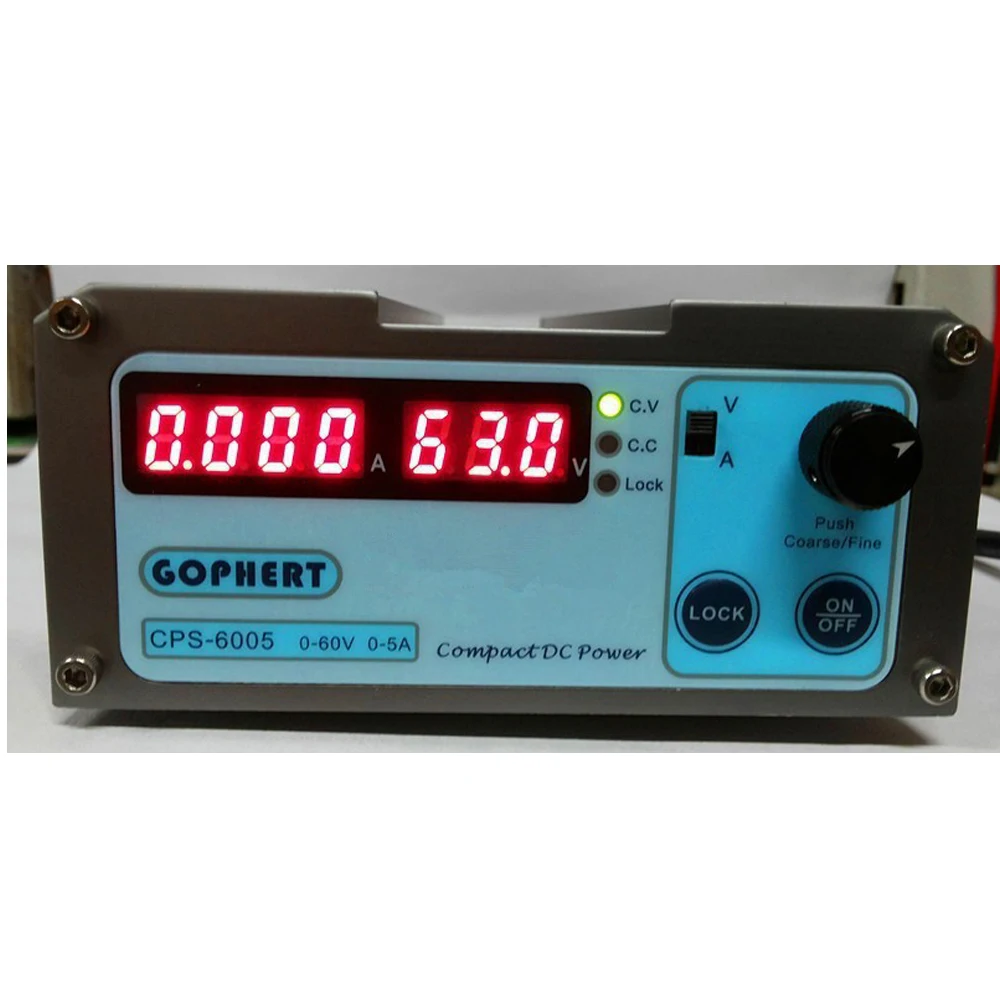Небольшой CPS 6005 Volum 60V 5A 110 V 220 Компактный регулируемый переключатель режим