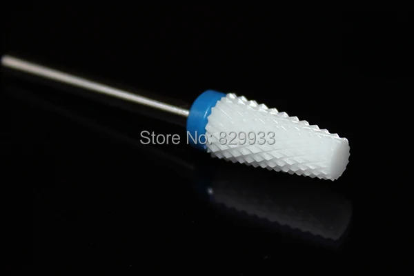 Rebarba de Calos do pé Salão de Arte Nova Cerâmica Pedaços Pedicure Manicure Elétrica Profissional Broca Unha Moagem Burr Bits 10 Pé Pedicure Manicure Elétrica Profissional Broca Prego