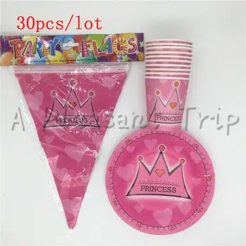 

30pcs baby birthday party decorations children's activities party supplies party decorations 10 people use