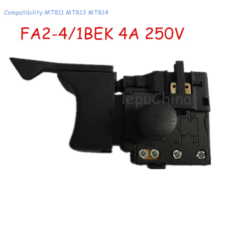 

The Good quality hammer drill switch replacement for Maktec MT811 MT813 MT814 FA2-4/1BEK 4A 250V