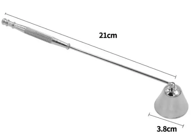 

Candle Wick Trimmer Stainless Steel Snuffer Dipper Bell Shaped Dipper BrassTool /free shipping