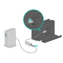 USB к RJ45 Lan сетевой адаптер USB 2,0 gigabit ethernet адаптер для НС Nintend переключатель