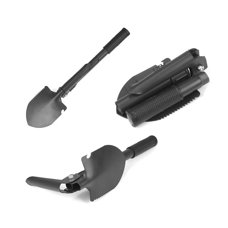 

High quality new portable garden camping shovel folding spatula multipurpose emergency spatula household daily cleaning tool spa