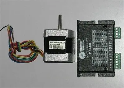 

DHL/EMS 2* Leadshine 42HS03+M415B 2ph 48oz-in 0.34NM NEMA17 42mm 18~36VDC Microstep 64 -A2