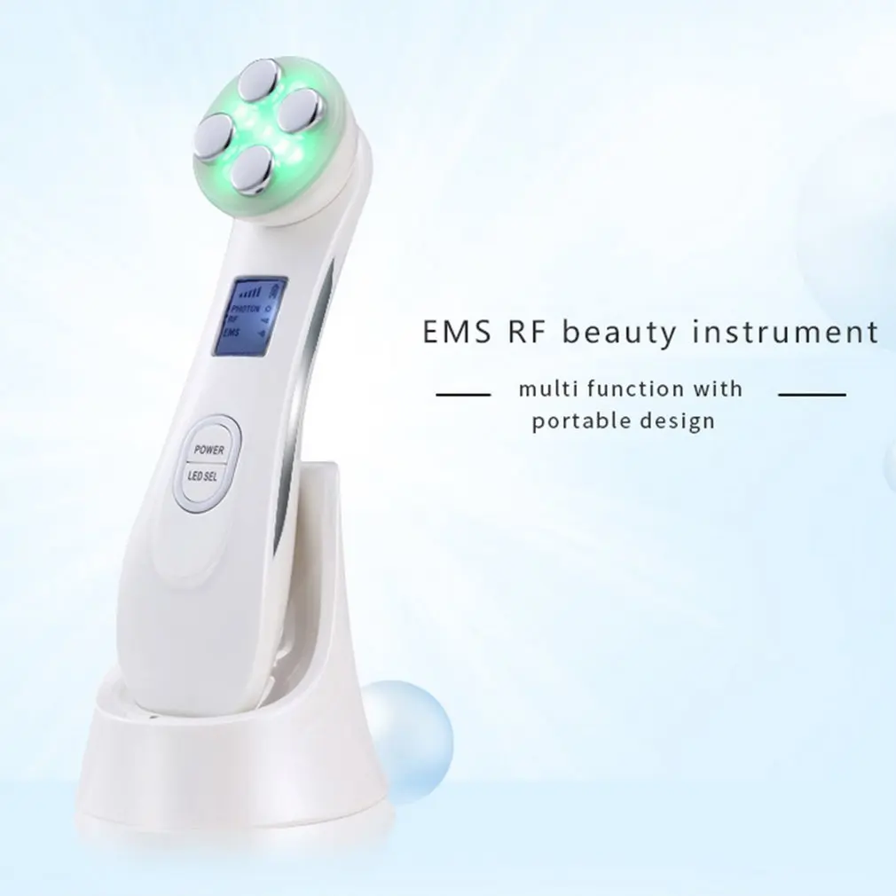 

RF radio frequency Face lift beauty instrument Needleless EMS Rhytidectomy facial beauty equipment Anti-wrinkle Home use