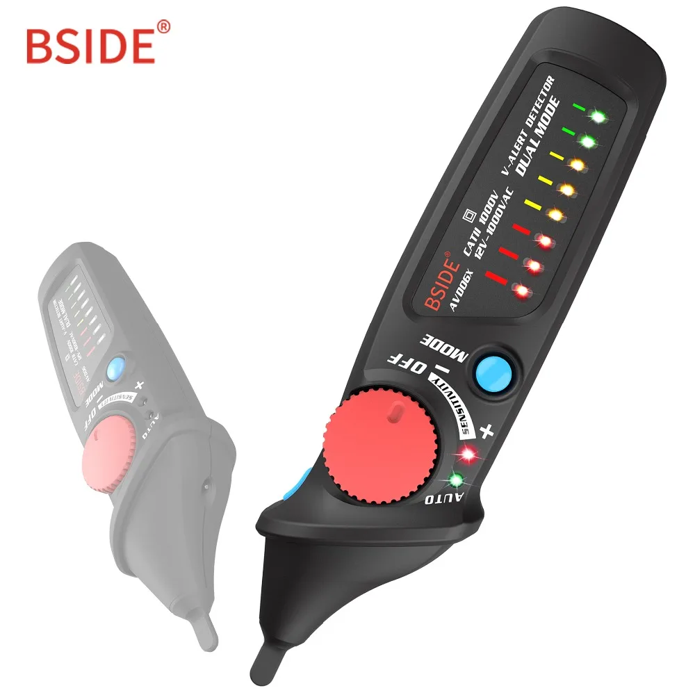 BSIDE EBTN LCD Outlet Tester 3 Results Display Non-Contact Voltage Det