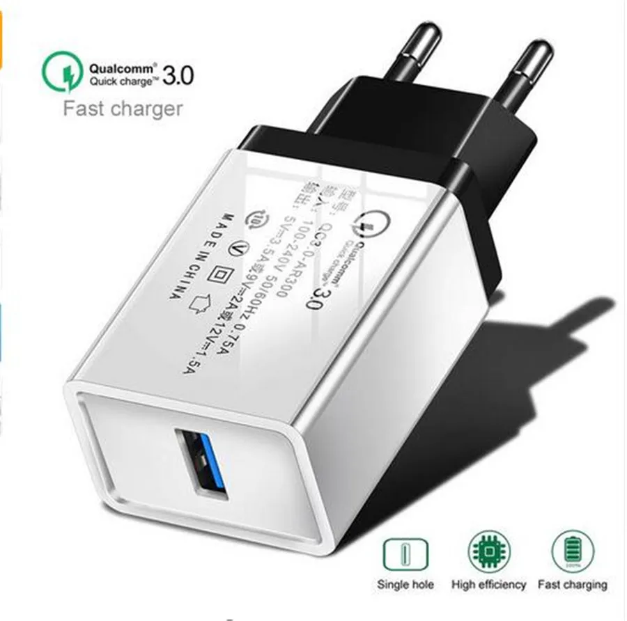 Универсальное быстрое зарядное устройство 5V 3.5A 3 0 USB настенное для iphone X/8/7/7 S/6/6