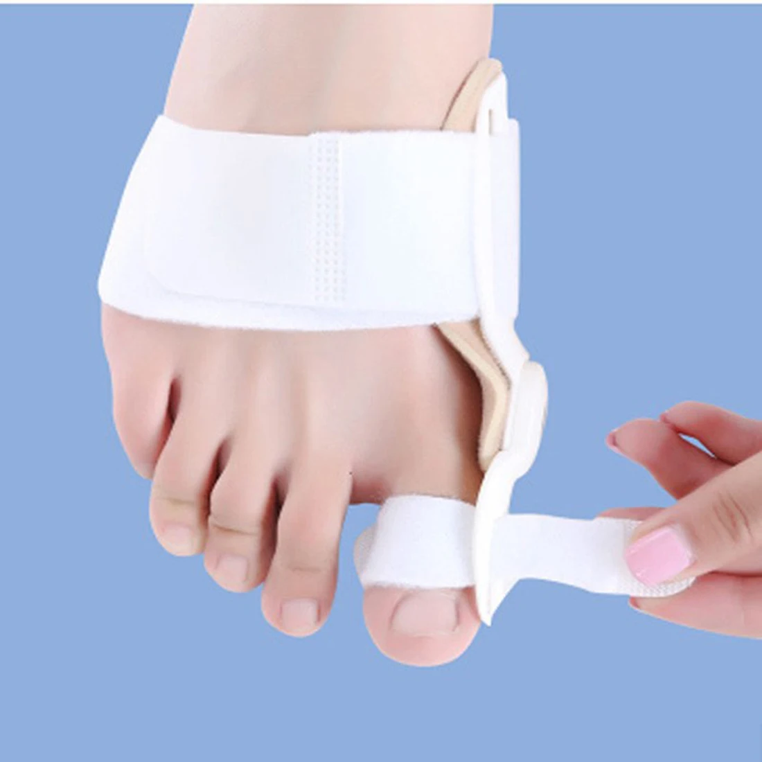 

1pc Big Toe Bunion Splint Straightener Corrector Foot Pain Relief Hallux Valgus Correction Thumb Eversion Pedicure Orthotics