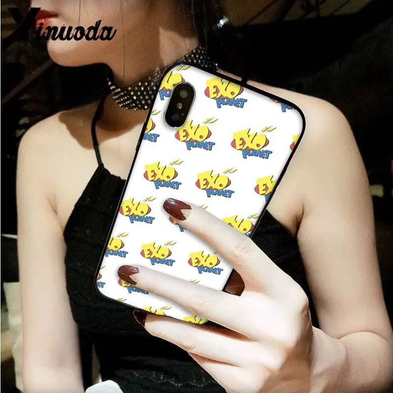 Yinuoda EXO band k-pop kpop Новинка чехол для телефона Fundas чехол для Apple iPhone 8 7 6 6S Plus X XS MAX 5 5S SE XR Чехол для мобильного телефона