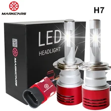 

V5 MARKCARS H7 LED Car Headlight Bulb SEOUL CSP Chips 60W 8400LM H1 H4 H3 9006 9007 9012 Car Headlamp 6000K 12V 24V