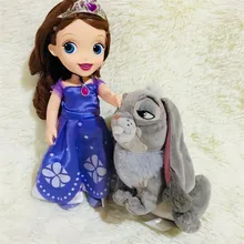 1set/lot plush sofia the first rabbit clover doll girl toys Decoration of household car decoration Christmas gift 1set/lot plush sofia the first rabbit clover doll girl toys Decoration of household car decoration Christmas gift