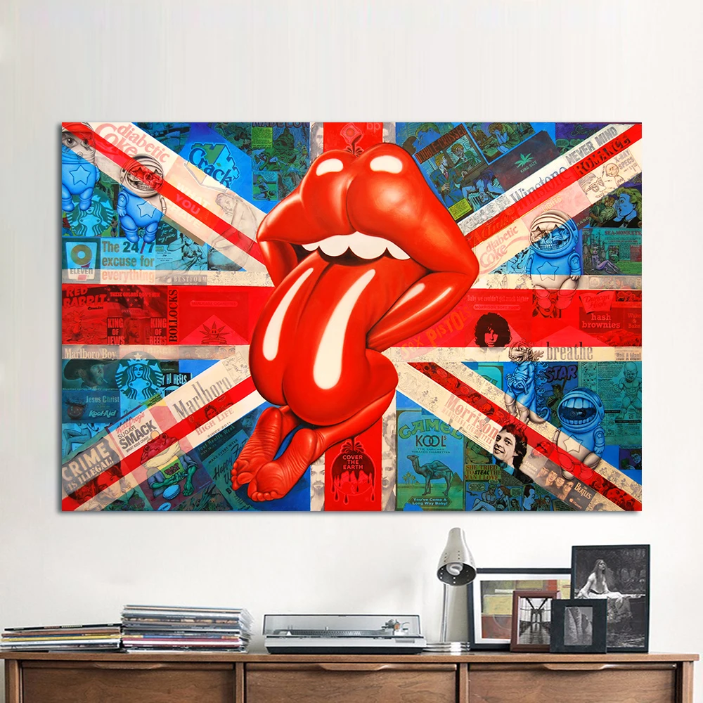 Ron English flag-3