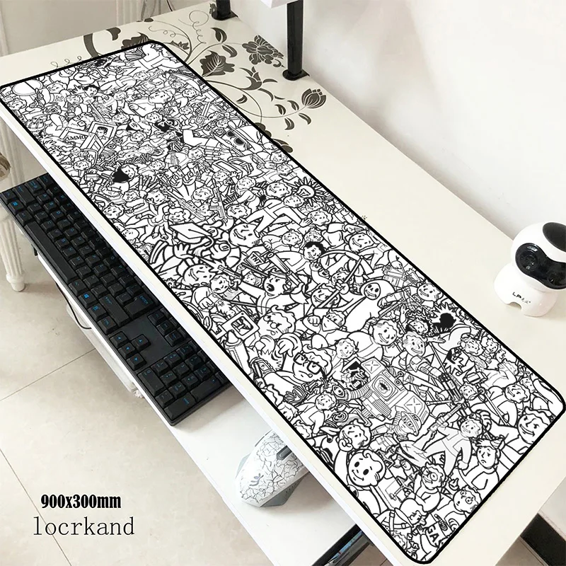  fallout mouse pad 90x30cm mousepads gadget best gaming mousepad gamer laptop large personalized mou