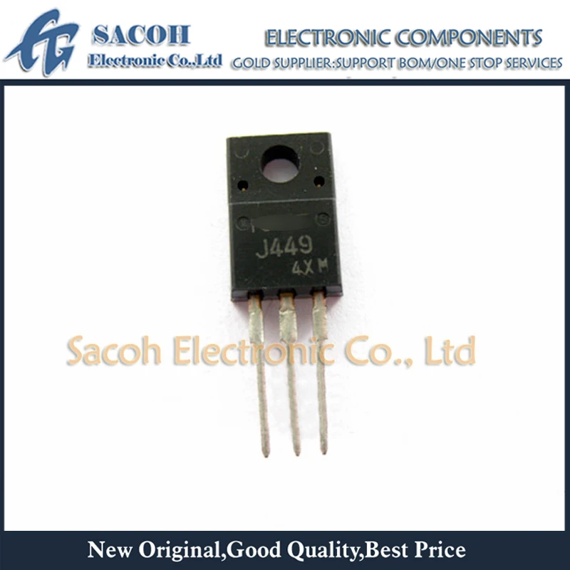 

New Original 10Pcs 2SJ449 J449 OR 2SJ448 OR 2SJ443 OR 2SJ440 TO-220F -6A -250V 35W P-ch MOSFET