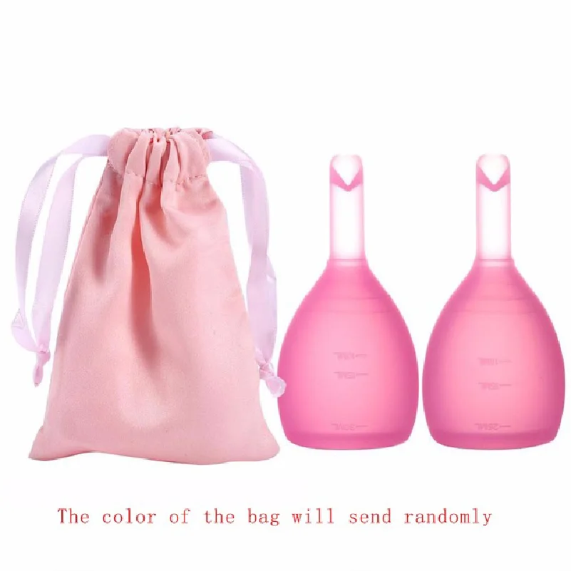 

Lady Discharge Valve Menstrual Cup Reusable Medical Silicone Gel Menstrual Cup Period Leak Free Safety Feminine Vaginal Care Cup