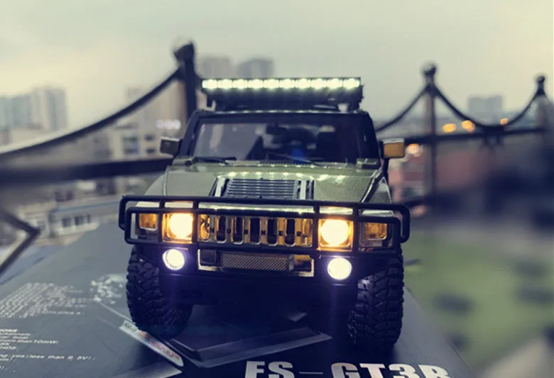 

Handmade fine workmanship 1:24 RC crawler modified car for 1/24 Hummer