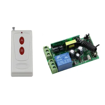 

AC 85-250V RF Wireless Remote Control Switch Remote Switch Relay Module Light LED Bulbs Power Switch Remote Transmitter 433Mhz