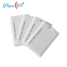 DWE CC RF 125 khz EM4200 RF Индукционная Бесконтактная карта ID Раскладушка опознавательная бирка для контроля доступа
