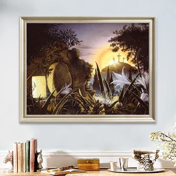 

Jesus Christ Jesus Holy Thing The Cross print Giclee print on canvas Decorative Home decoration painting art decoration painting