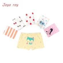 Милые носки с лисой и совы, пингвина с рисунком из мультфильма Нижнее белье для маленьких девочек 2 шт./компл. хлопковые трусы с принтом стиль мягкая детская одежда